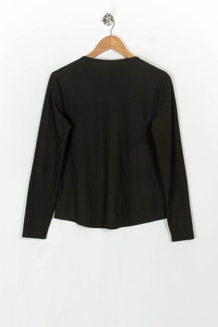 Tee-shirt Manches Longues Vert - Taille M/38 de la marque Indies | PARAD121067 - Vendu par Paradigme - Image 5