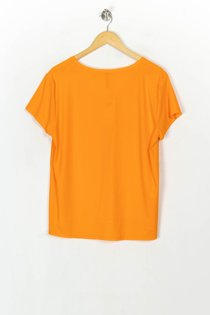 T-shirt Orange - Taille XXXL/46 de la marque Indies | PARAD121073 - Vendu par Paradigme - Image 5