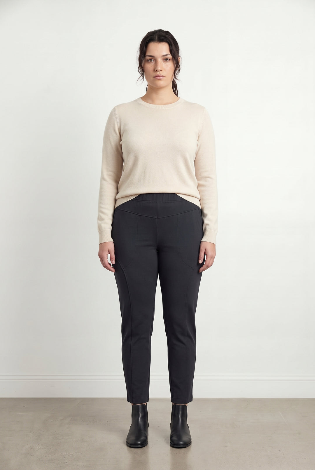 Pantalon Gris - Taille XXL/44 de la marque Indies | PARAD121075 - Vendu par Paradigme - Image 1