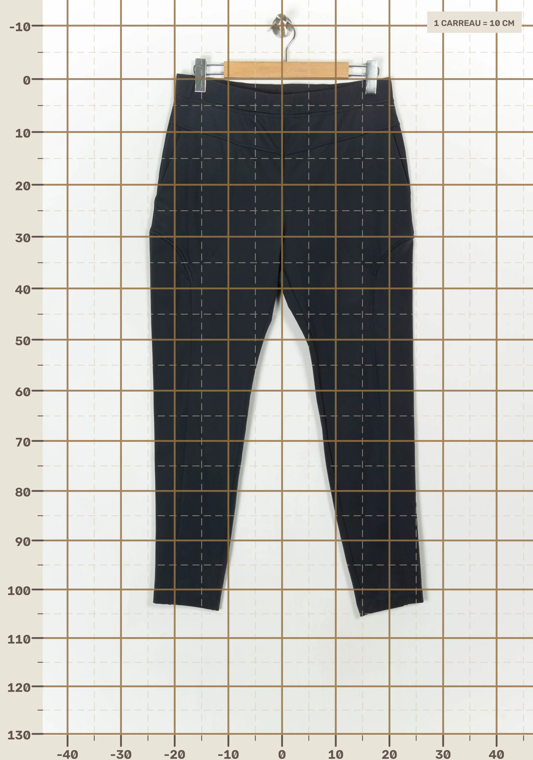 Pantalon Gris - Taille XXL/44 de la marque Indies | PARAD121075 - Vendu par Paradigme - Image 4