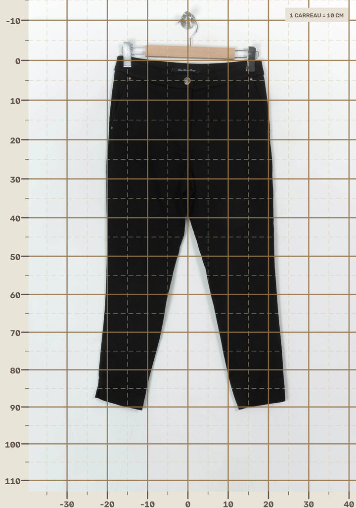 Pantalon Noir - Taille M/38 de la marque Bleu Blanc Rouge | PARAD121080 - Vendu par Paradigme - Image 4