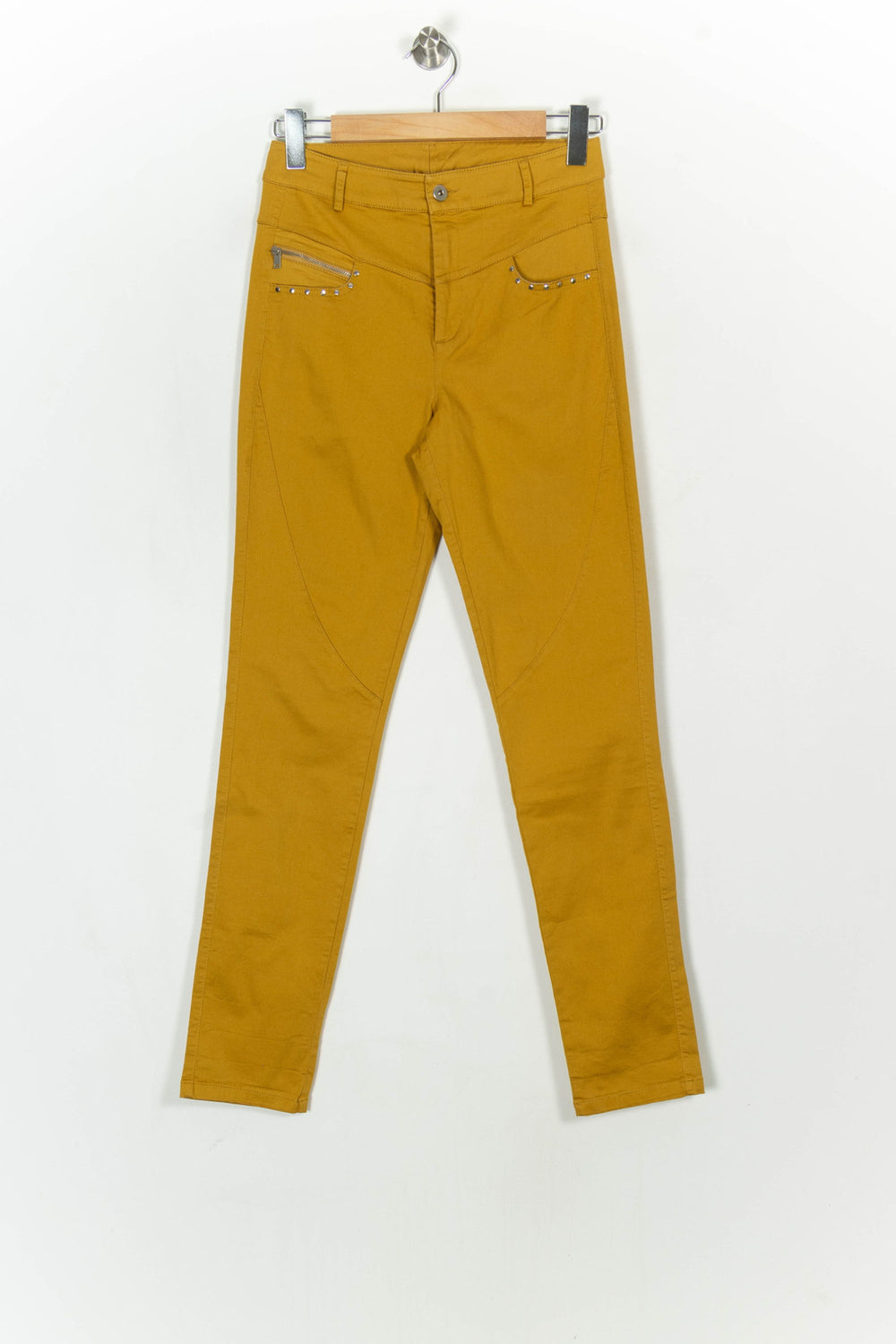 Jean Jaune - Taille S/36 de la marque Bleu Blanc Rouge | PARAD121082 - Vendu par Paradigme - Image 2