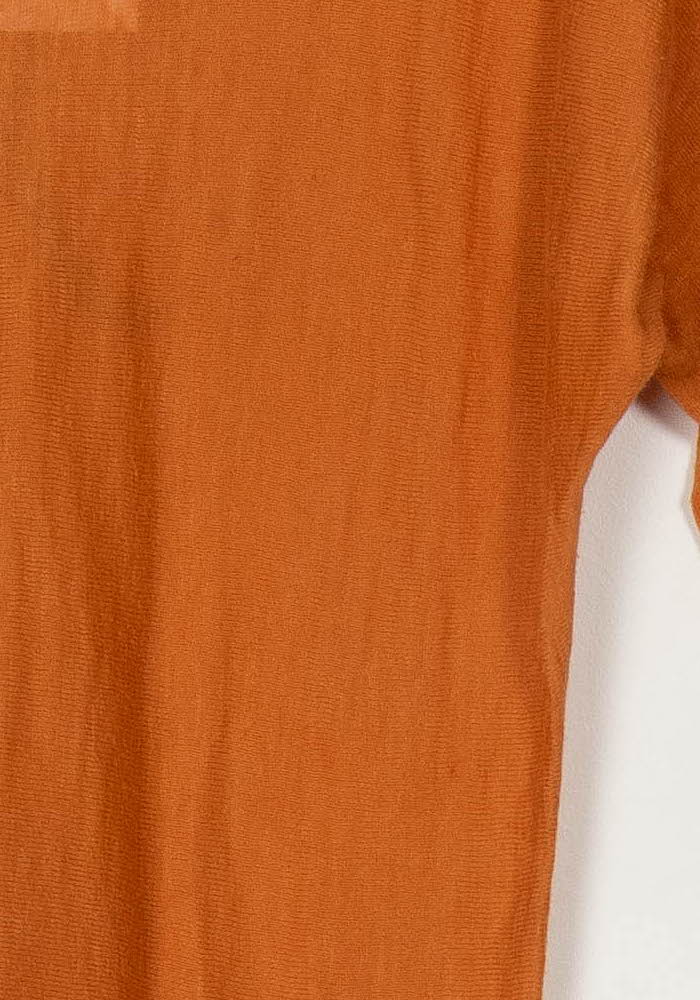 Tee-shirt manches longues orange - Taille S/36 de la marque IKKS | PARAD121084 - Vendu par Paradigme - Image 3