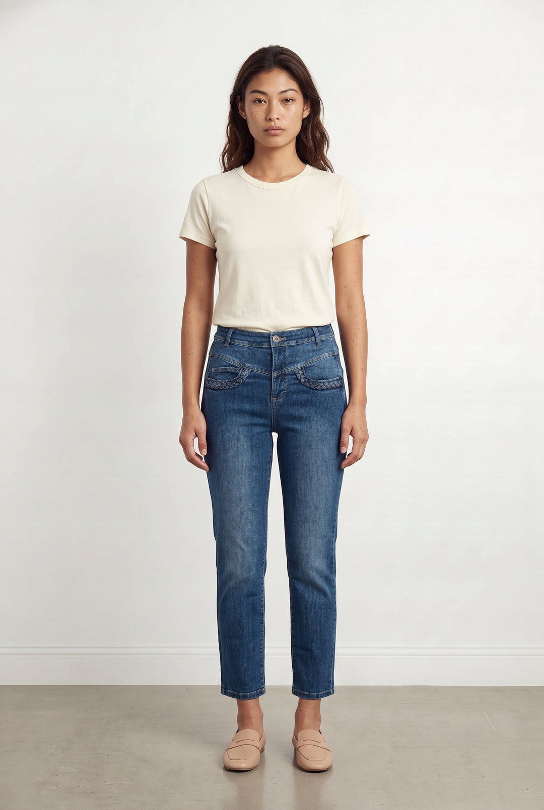 Jean Slim Bleu - Taille S/36 de la marque Bleu Blanc Rouge | PARAD121087 - Vendu par Paradigme - Image 1
