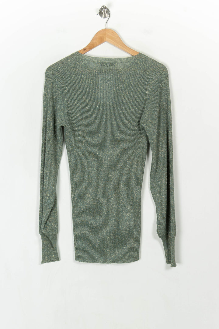 Pull Vert - Taille L/40 de la marque ZAPA | PARAD121089 - Vendu par Paradigme - Image 5