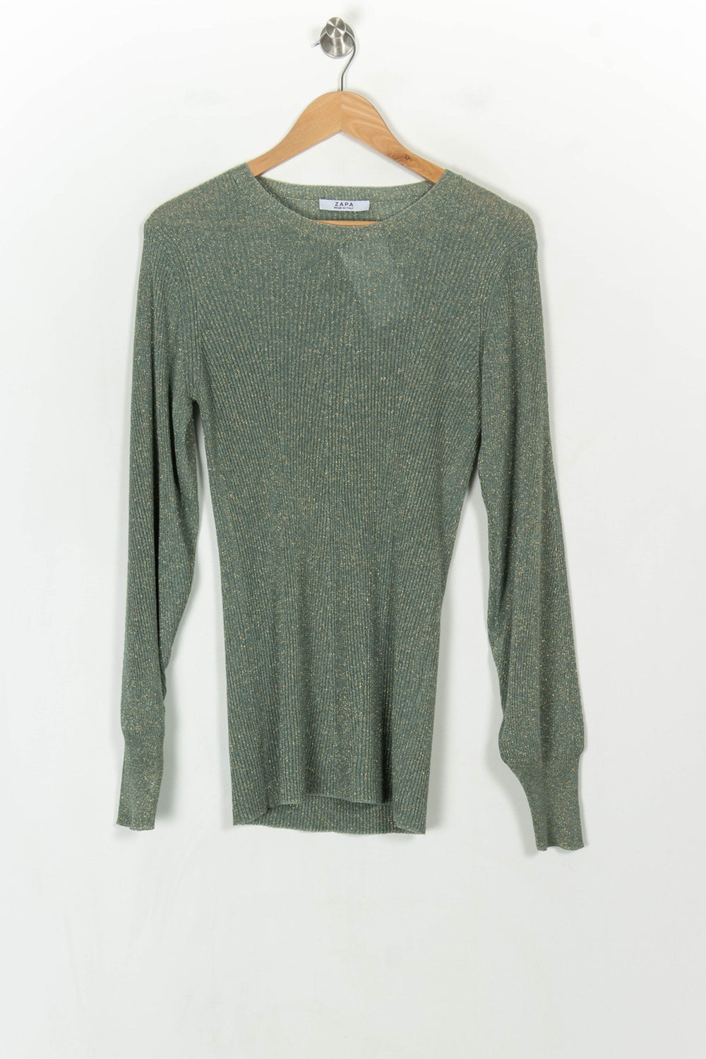 Pull Vert - Taille L/40 de la marque ZAPA | PARAD121089 - Vendu par Paradigme - Image 2