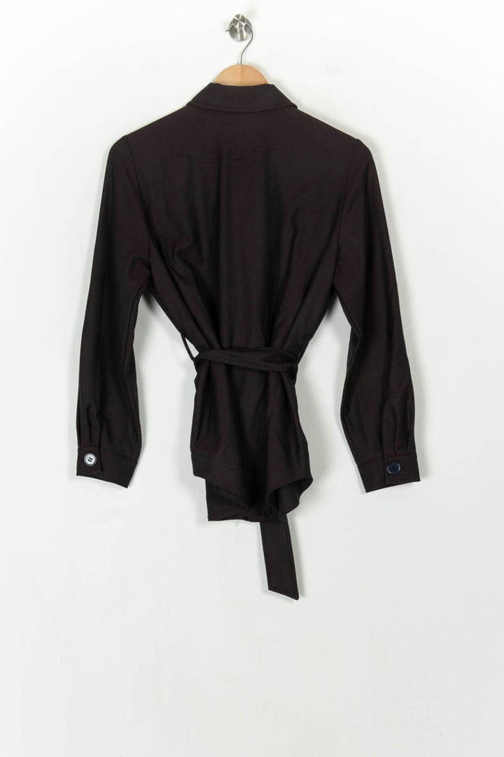 Veste Marron - Taille S/36 de la marque La Fée Maraboutée | PARAD121093 - Vendu par Paradigme - Image 5