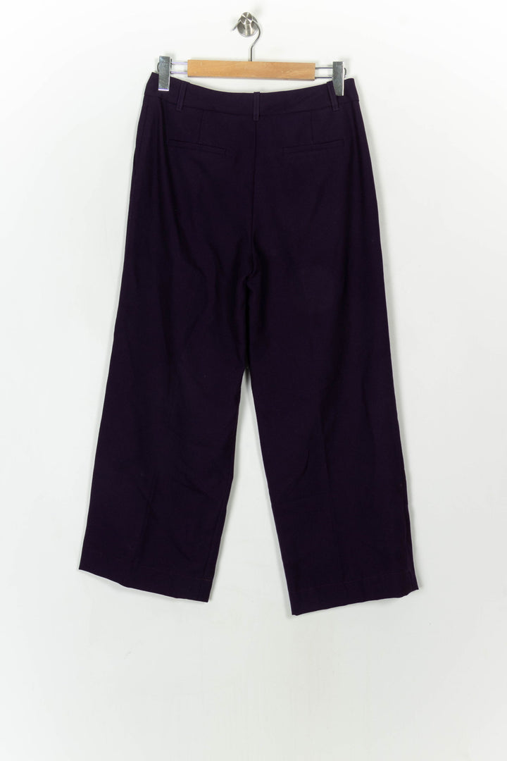 Pantalon Violet - Taille L/40 de la marque Caroll | PARAD121095 - Vendu par Paradigme - Image 5