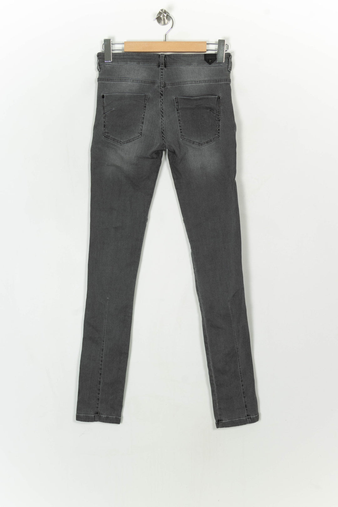 Jean Gris - Taille S/36 de la marque IKKS | PARAD121097 - Vendu par Paradigme - Image 5