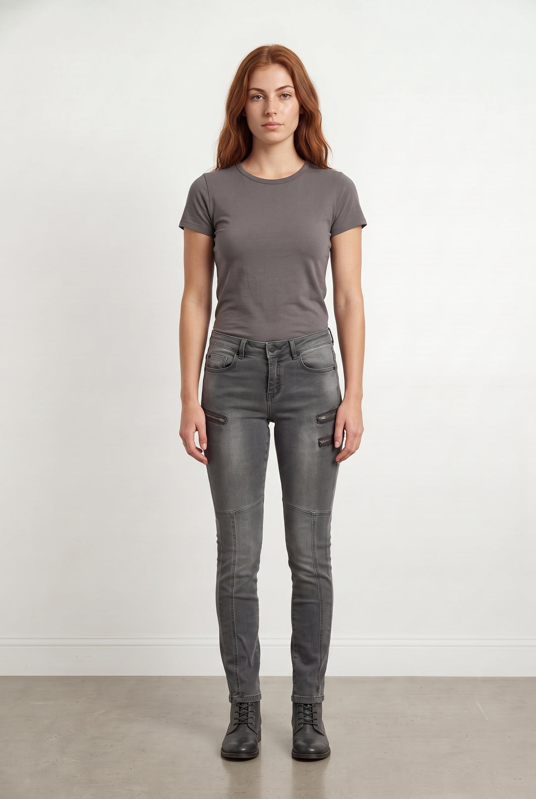 Jean Gris - Taille S/36 de la marque IKKS | PARAD121097 - Vendu par Paradigme - Image 1