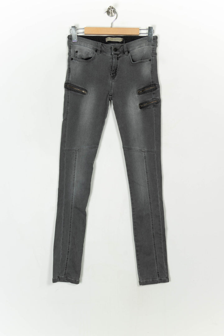 Jean Gris - Taille S/36 de la marque IKKS | PARAD121097 - Vendu par Paradigme - Image 2