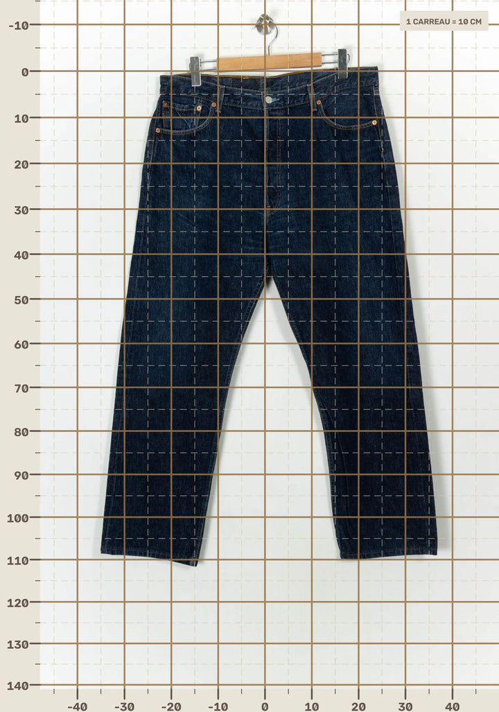 Jean Droit Bleu - Taille XXXL/46 de la marque Levi&