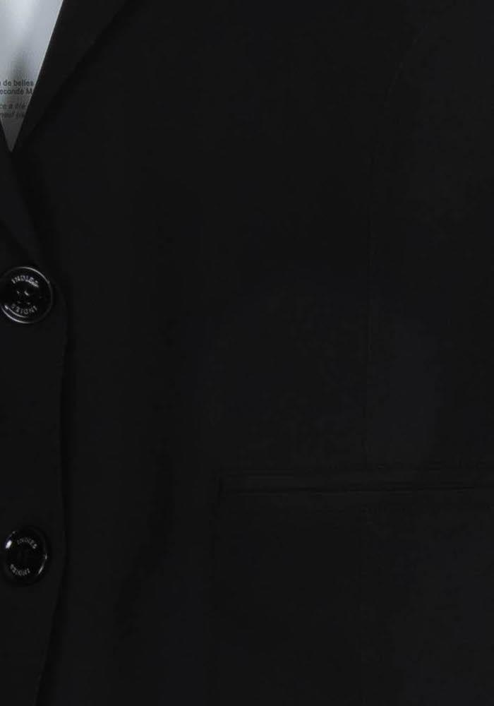 Gilet Noir - Taille XS/34 de la marque Indies | PARAD121108 - Vendu par Paradigme - Image 3