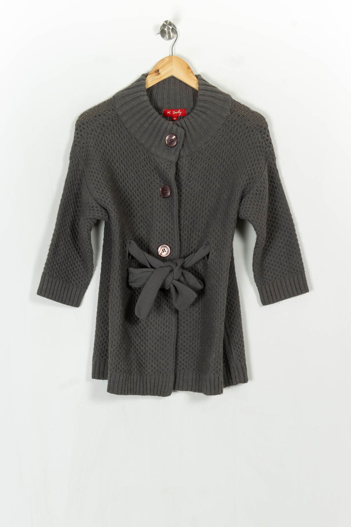 Cardigan Gris - Taille M/38 de la marque Derhy | PARAD121111 - Vendu par Paradigme - Image 2