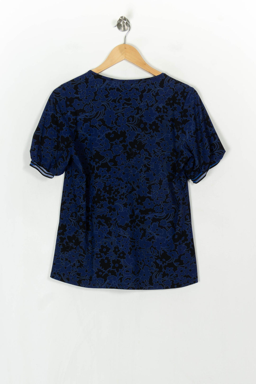 Tee-shirt Bleu et Noir - Taille L/40 de la marque Indies | PARAD121112 - Vendu par Paradigme - Image 5