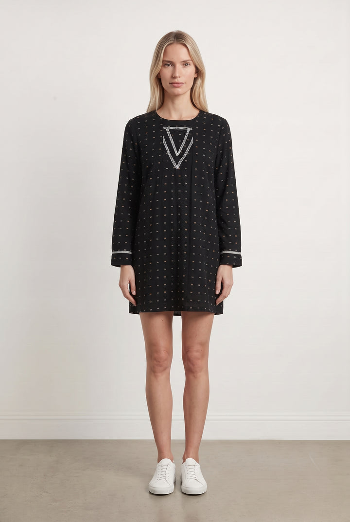 Robe Droite Noire - Taille S/36 de la marque Karl Marc John | PARAD121113 - Vendu par Paradigme - Image 1