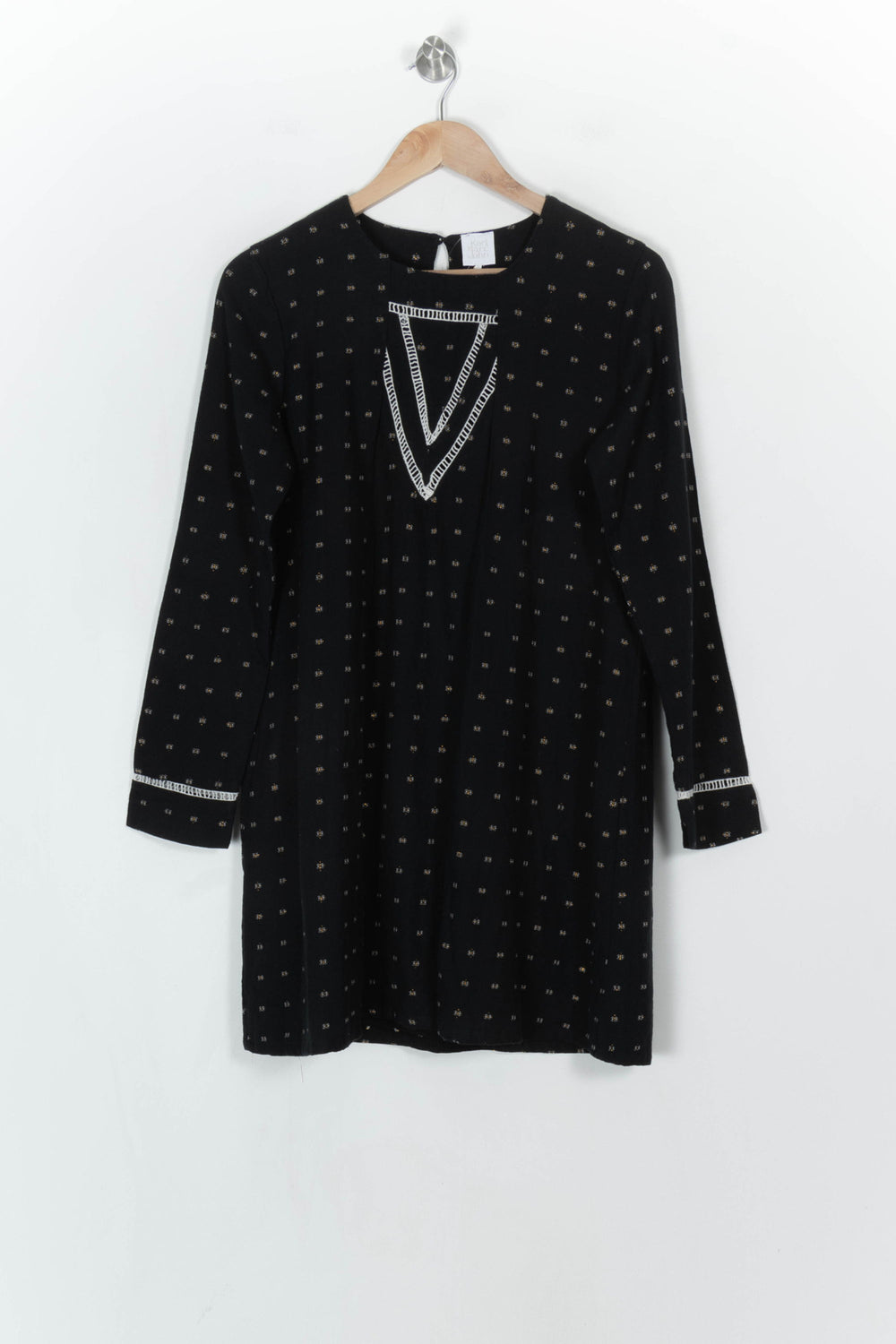 Robe Droite Noire - Taille S/36 de la marque Karl Marc John | PARAD121113 - Vendu par Paradigme - Image 2