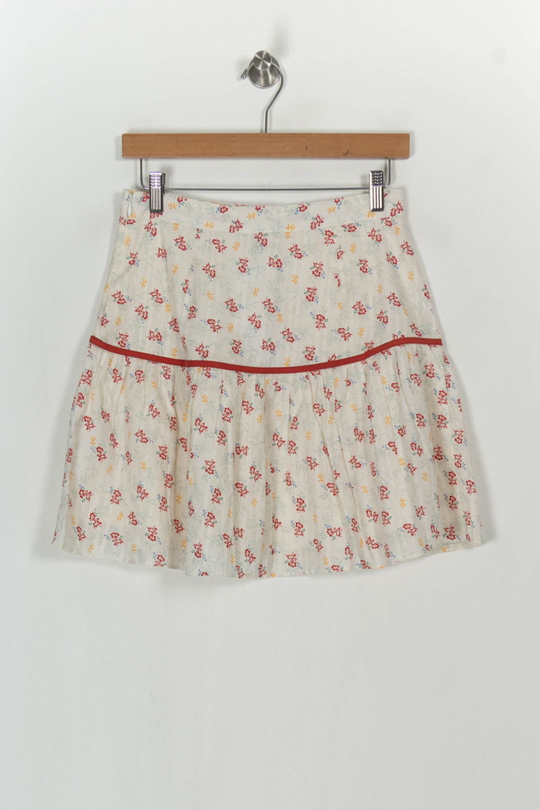 Jupe Courte Blanche et Rouge - Taille S/36 de la marque Karl Marc John | PARAD121119 - Vendu par Paradigme - Image 5