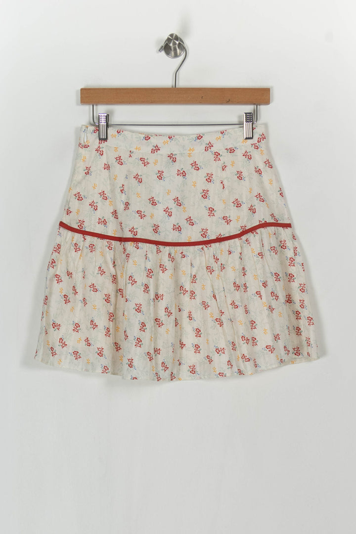 Jupe Courte Blanche et Rouge - Taille S/36 de la marque Karl Marc John | PARAD121119 - Vendu par Paradigme - Image 5