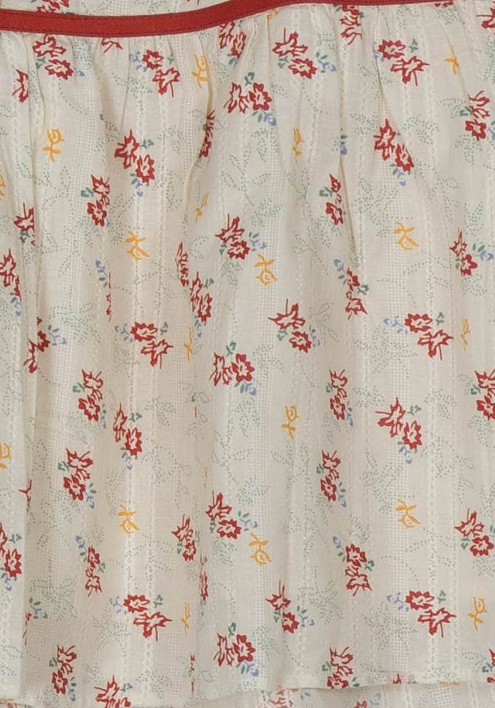 Jupe Courte Blanche et Rouge - Taille S/36 de la marque Karl Marc John | PARAD121119 - Vendu par Paradigme - Image 3