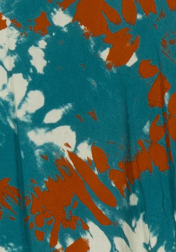 Tee-shirt Vert et Orange - Taille M/38 de la marque La Fée Maraboutée | PARAD121121 - Vendu par Paradigme - Image 3