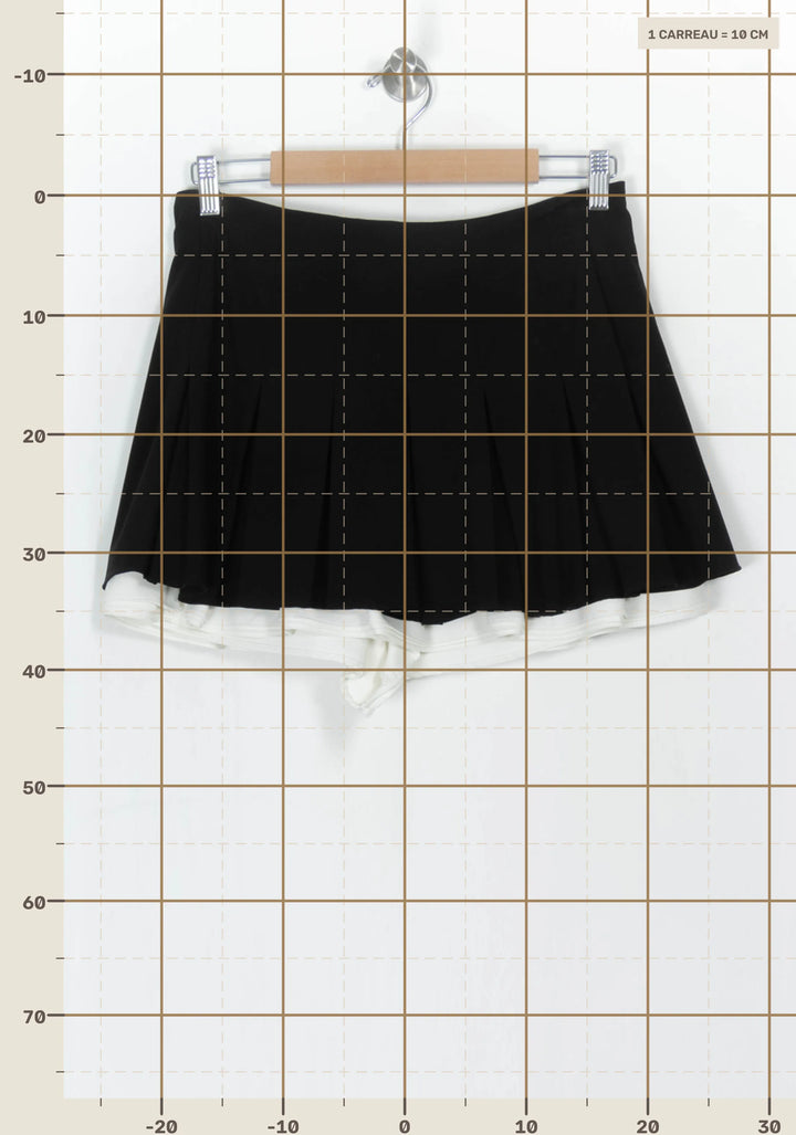 Jupe Plissée Noire - Taille L/40 de la marque Maje | PARAD121123 - Vendu par Paradigme - Image 4