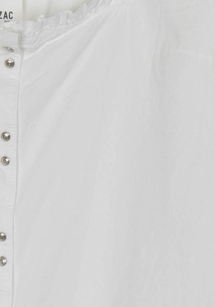 Blouse Blanche - Taille L/40 de la marque Balzac Paris | PARAD121125 - Vendu par Paradigme - Image 3