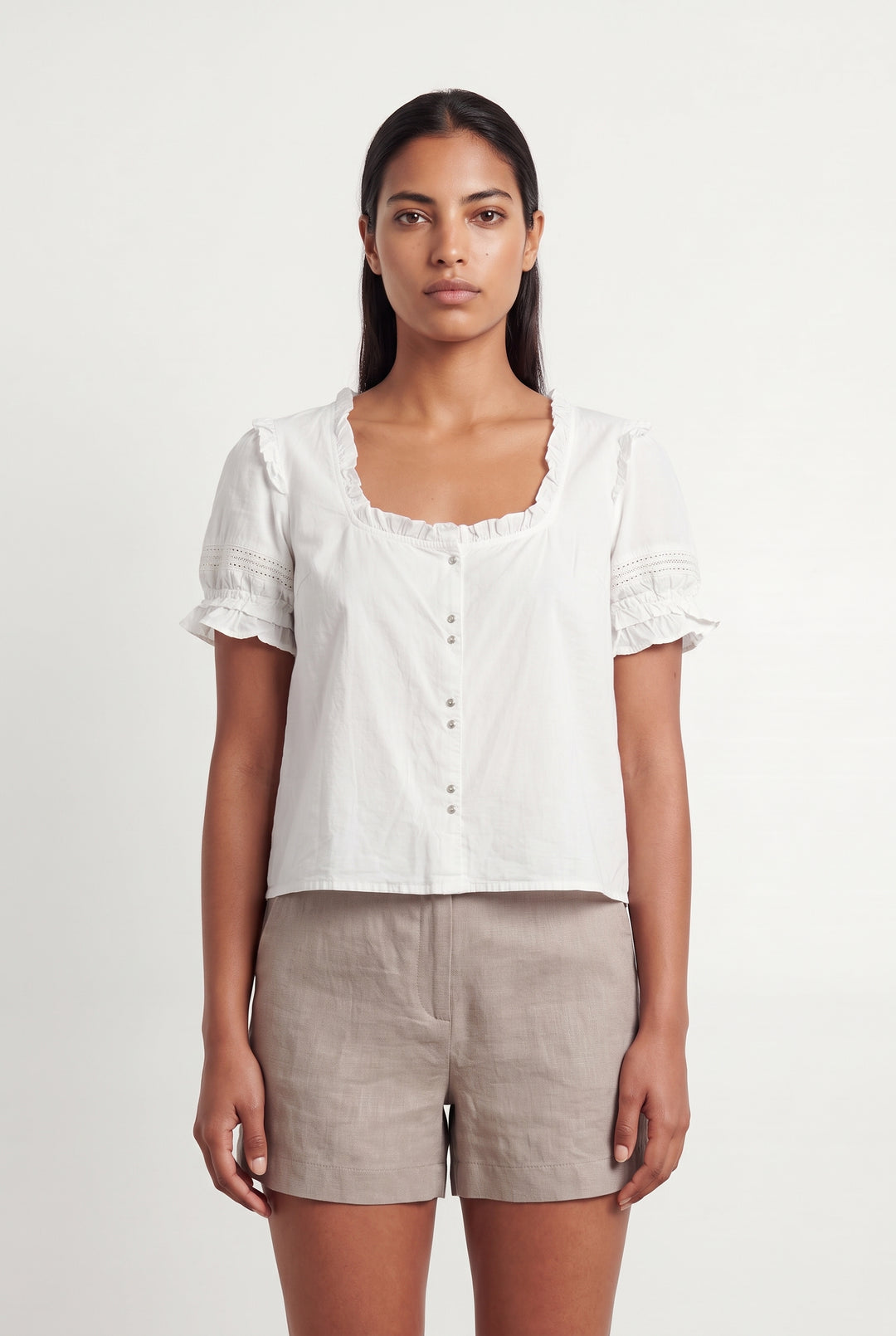 Blouse Blanche - Taille L/40 de la marque Balzac Paris | PARAD121125 - Vendu par Paradigme - Image 1