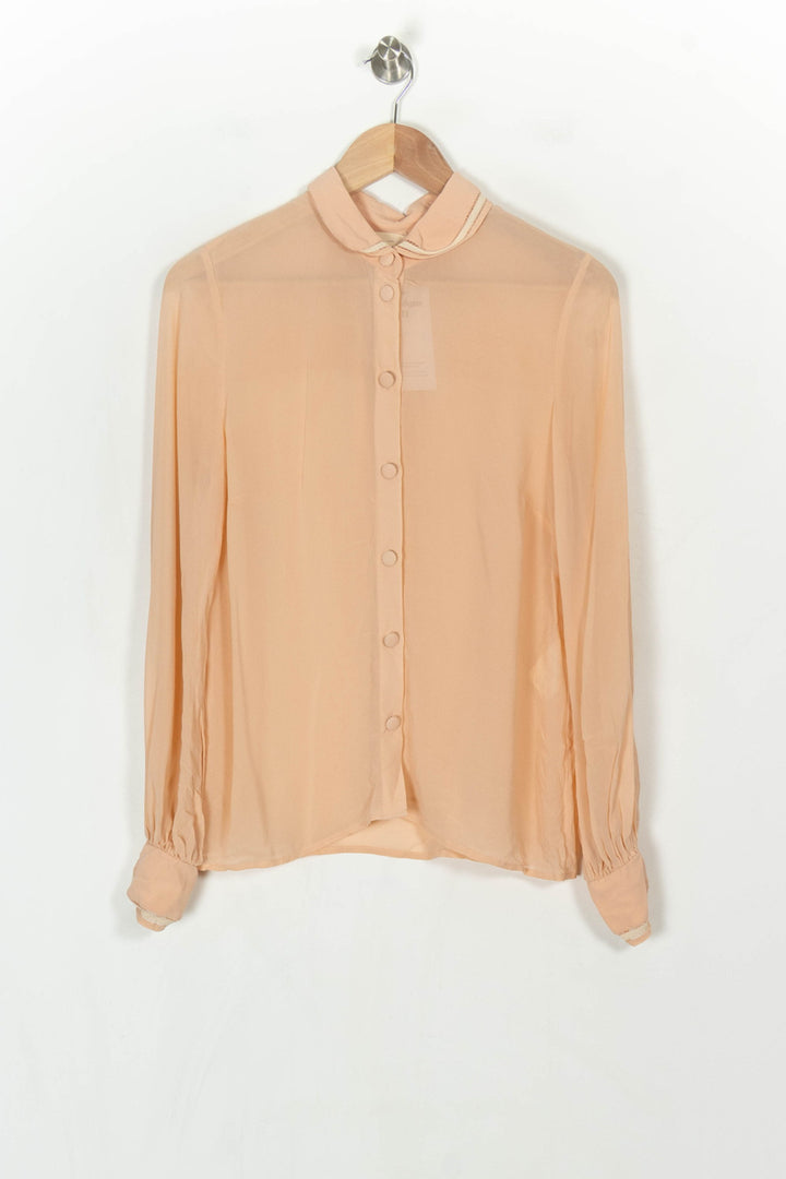 Chemise Rose - Taille S/36 de la marque Sézane | PARAD121126 - Vendu par Paradigme - Image 2