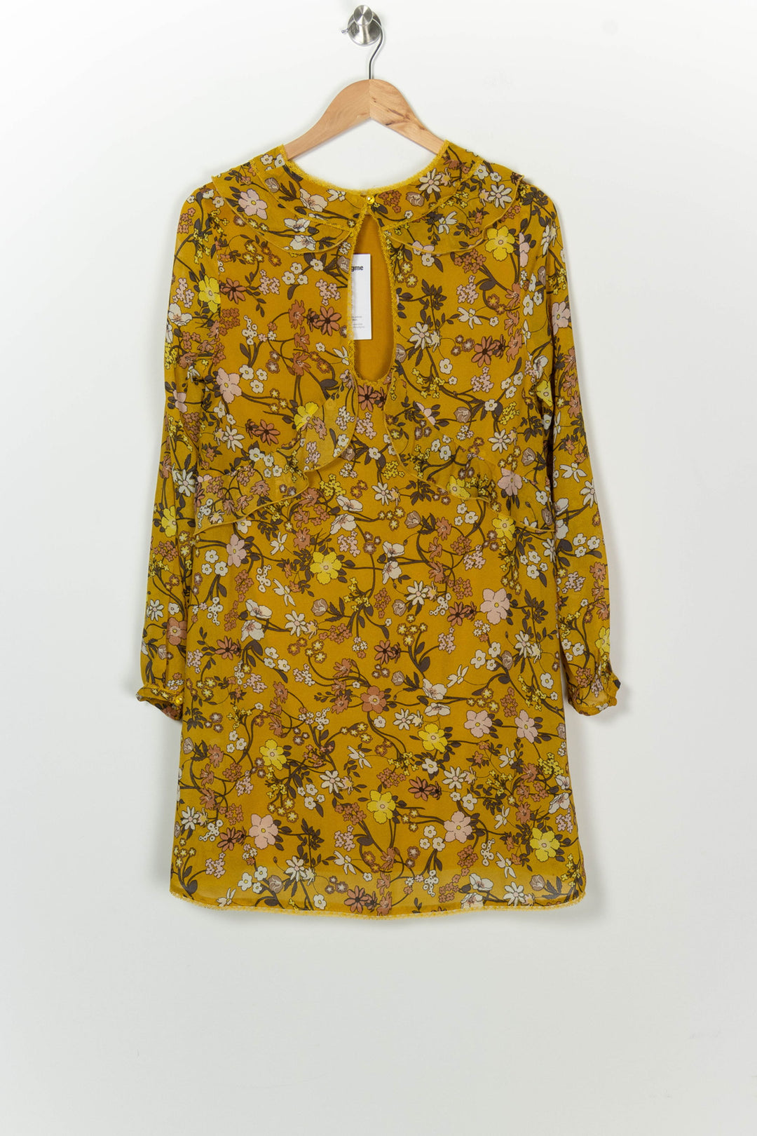 Robe Midi Jaune - Taille M/38 de la marque Grace &amp; Mila | PARAD121132 - Vendu par Paradigme - Image 5