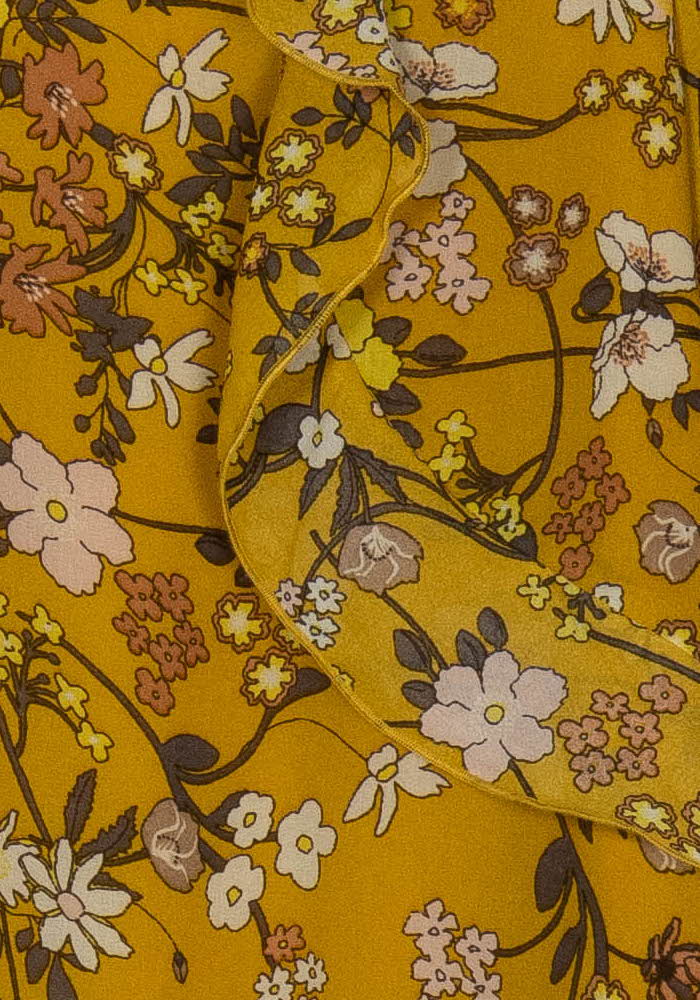 Robe Midi Jaune - Taille M/38 de la marque Grace &amp; Mila | PARAD121132 - Vendu par Paradigme - Image 3