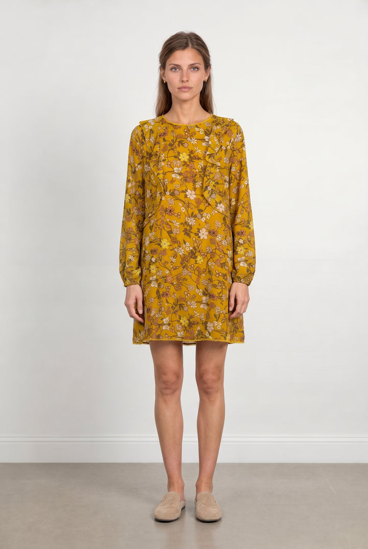 Robe Midi Jaune - Taille M/38 de la marque Grace &amp; Mila | PARAD121132 - Vendu par Paradigme - Image 1