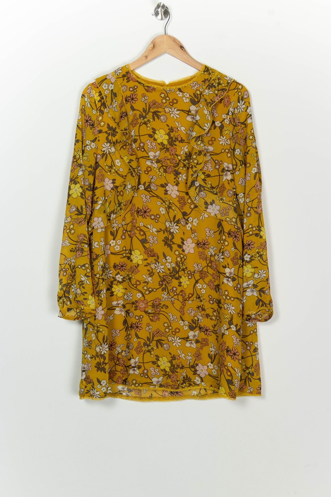 Robe Midi Jaune - Taille M/38 de la marque Grace &amp; Mila | PARAD121132 - Vendu par Paradigme - Image 2