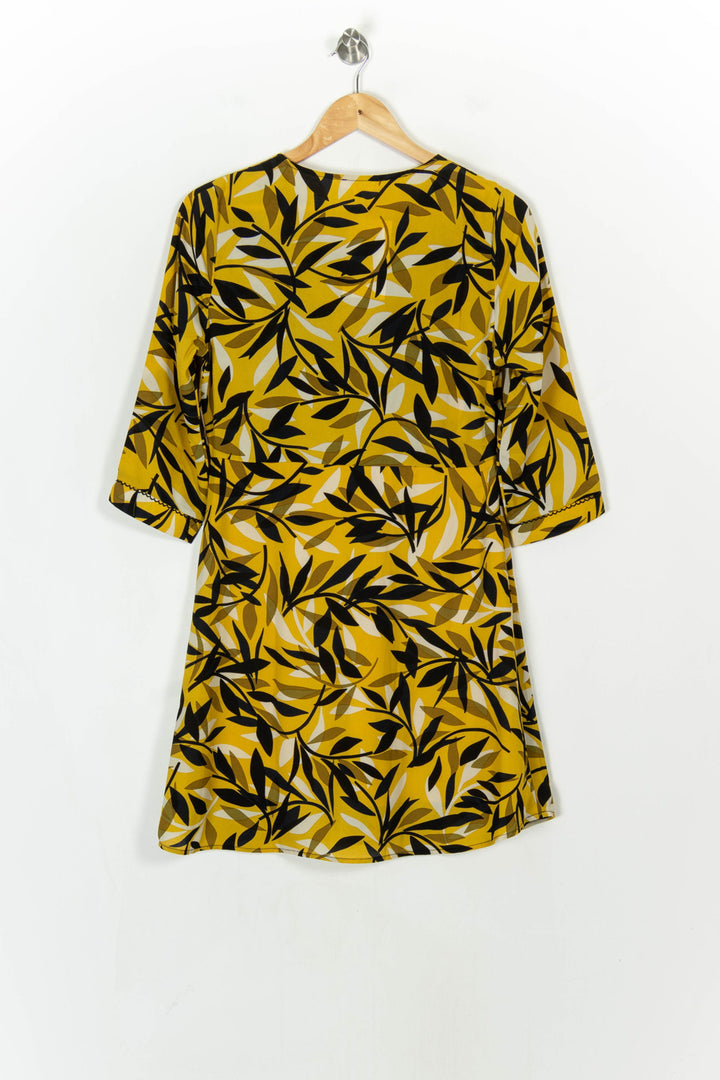 Robe Imprimée Jaune et Noire - Taille M/38 de la marque Grace &amp; Mila | PARAD121133 - Vendu par Paradigme - Image 5