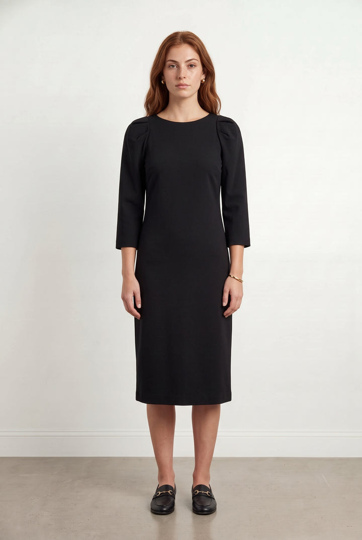Robe Midi Bleue - Taille S/36 de la marque Tara Jarmon | PARAD121137 - Vendu par Paradigme - Image 1