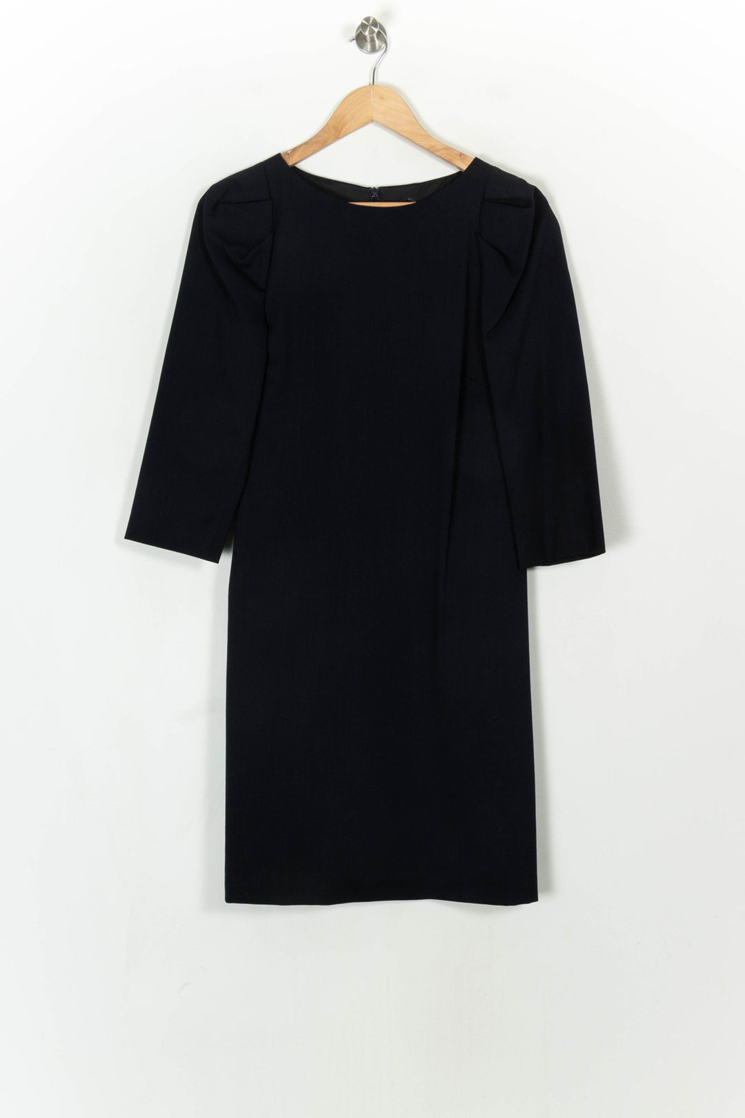 Robe Midi Bleue - Taille S/36 de la marque Tara Jarmon | PARAD121137 - Vendu par Paradigme - Image 2