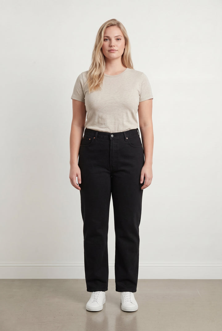 Jean Droit Noir - Taille XXXL/46 de la marque Levi&