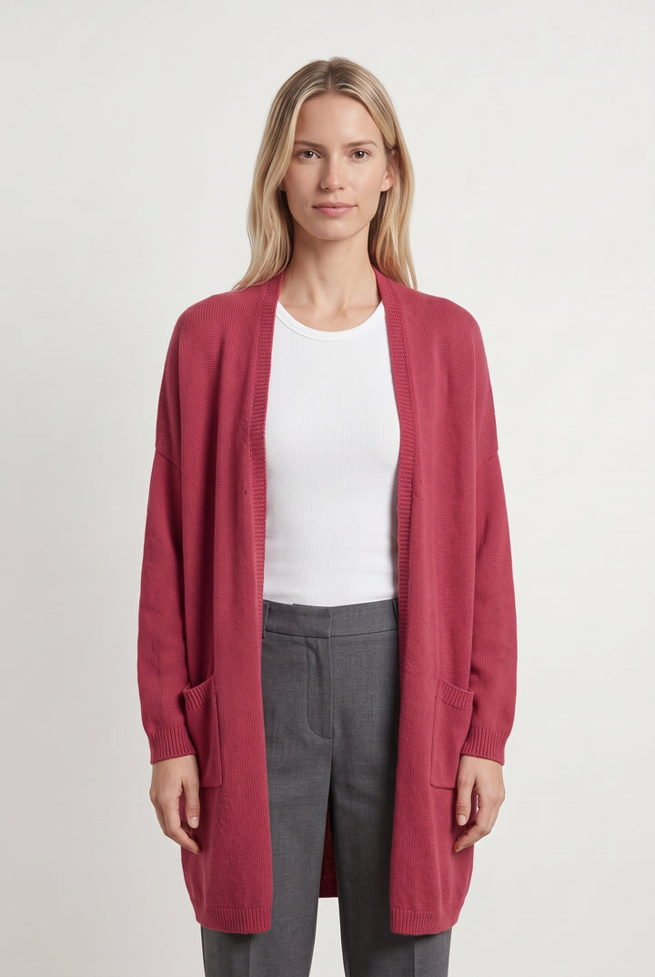 Gilet Long Rose - Taille S/36 de la marque Indies | PARAD121140 - Vendu par Paradigme - Image 1
