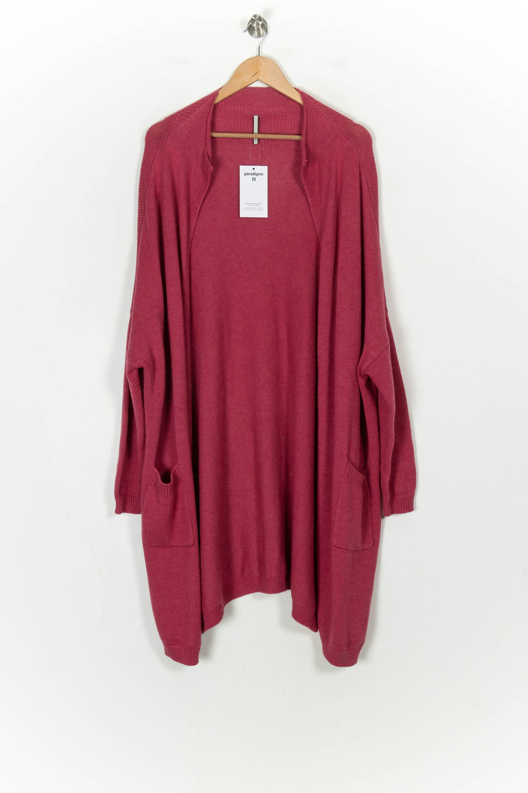 Gilet Long Rose - Taille S/36 de la marque Indies | PARAD121140 - Vendu par Paradigme - Image 2