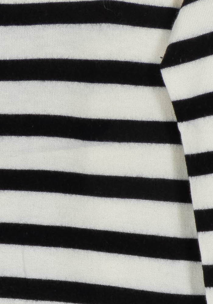 Pull Rayé Blanc et Noir - Taille M/38 de la marque Bleu Blanc Rouge | PARAD121142 - Vendu par Paradigme - Image 3
