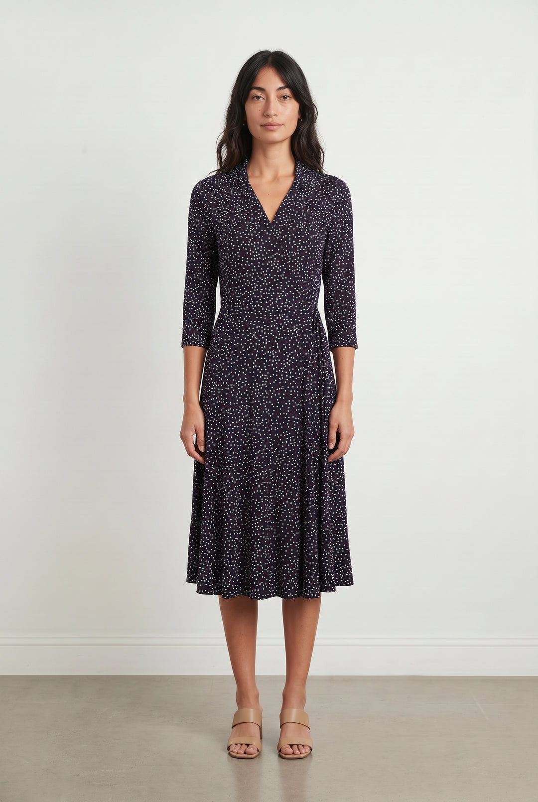 Robe Midi Bleu et Blanc - Taille S/36 de la marque Comptoir des Cotonniers | PARAD121145 - Vendu par Paradigme - Image 1