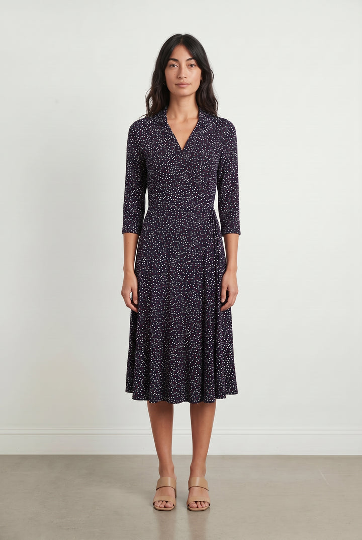 Robe Midi Bleu et Blanc - Taille S/36 de la marque Comptoir des Cotonniers | PARAD121145 - Vendu par Paradigme - Image 1