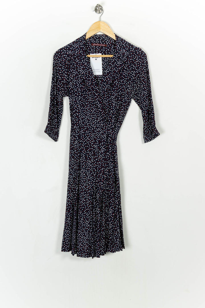 Robe Midi Bleu et Blanc - Taille S/36 de la marque Comptoir des Cotonniers | PARAD121145 - Vendu par Paradigme - Image 2