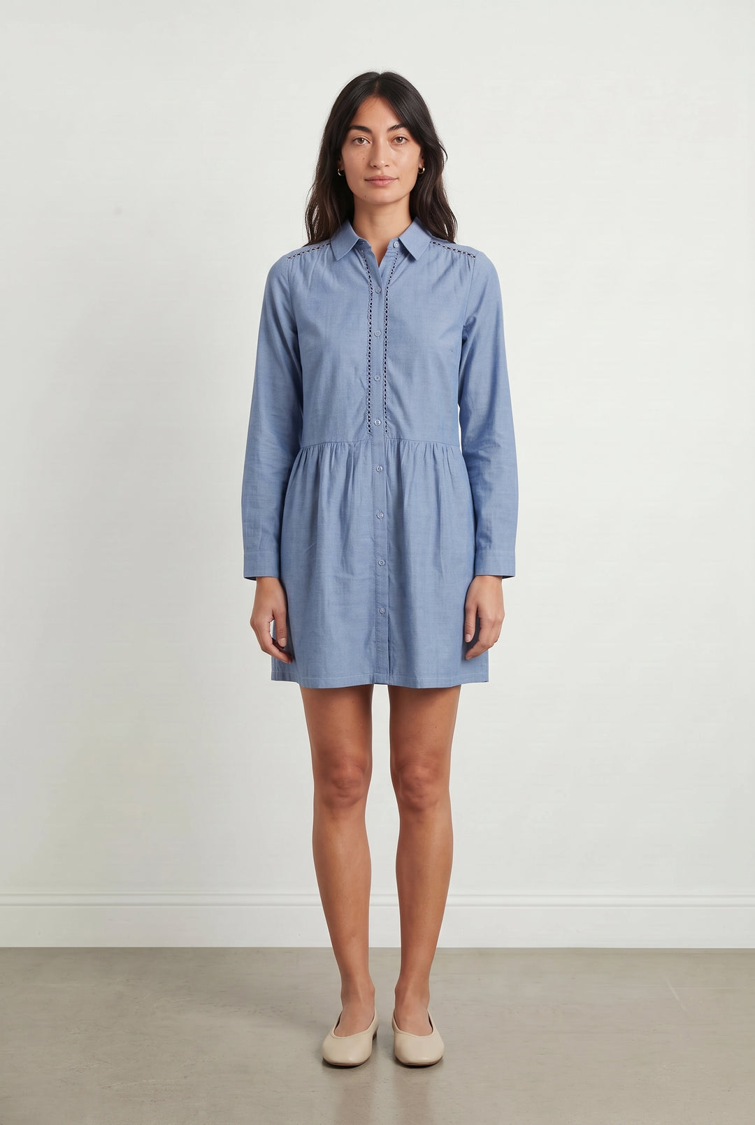 Robe Chemise Bleue - Taille M/38 de la marque Grace &amp; Mila | PARAD121148 - Vendu par Paradigme - Image 1