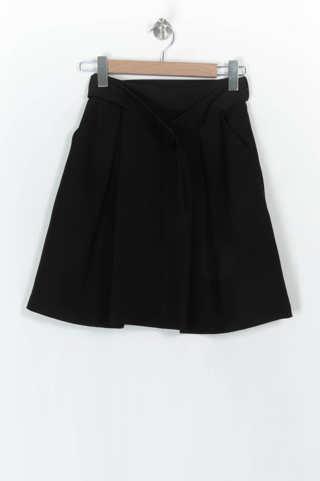 Jupe Courte Noire - Taille S/36 de la marque Claudie Pierlot | PARAD121155 - Vendu par Paradigme - Image 5