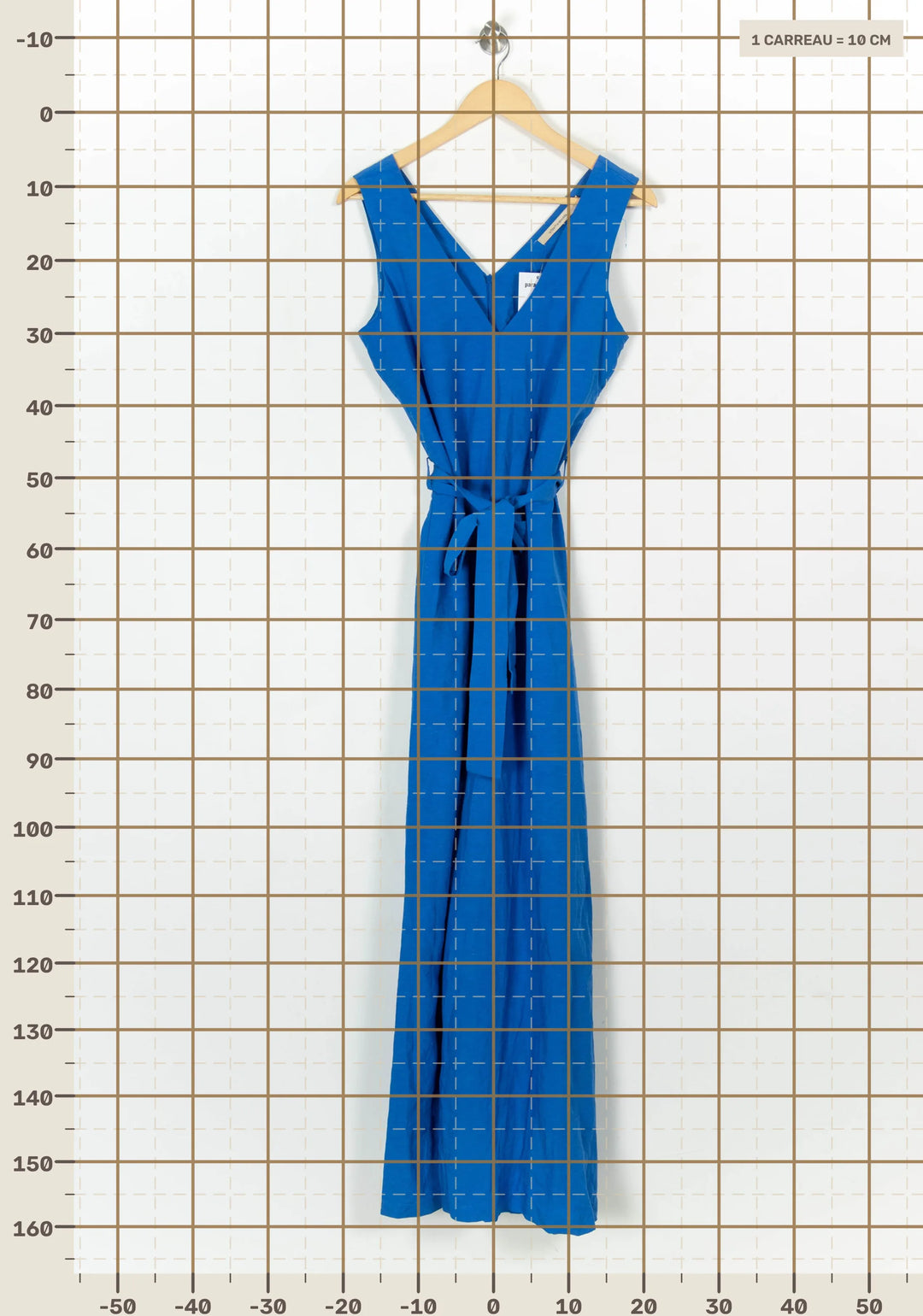 Combinaison Bleu - Taille M/38 de la marque La Fée Maraboutée | PARAD121157 - Vendu par Paradigme - Image 4