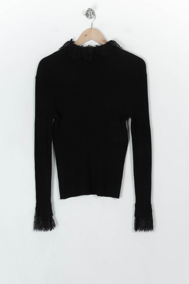 Pull Noir - Taille L/40 de la marque Indies | PARAD121161 - Vendu par Paradigme - Image 5