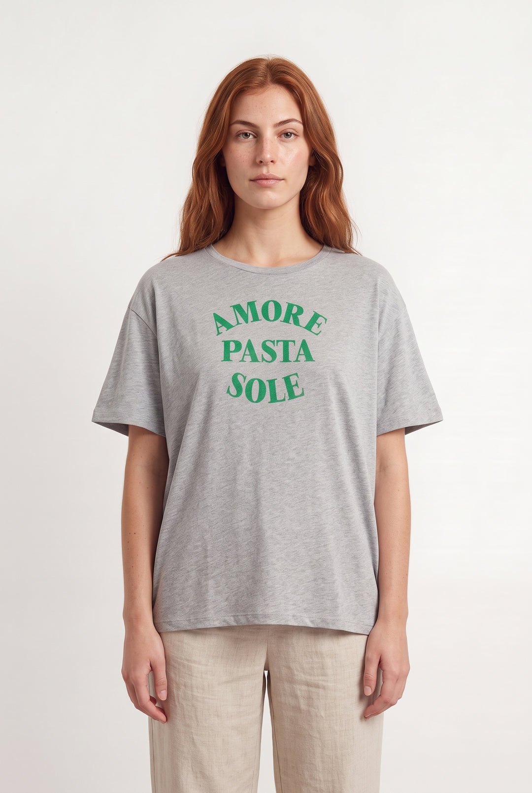 Tee-shirt Gris - Taille S/36 de la marque Sézane | PARAD121165 - Vendu par Paradigme - Image 1