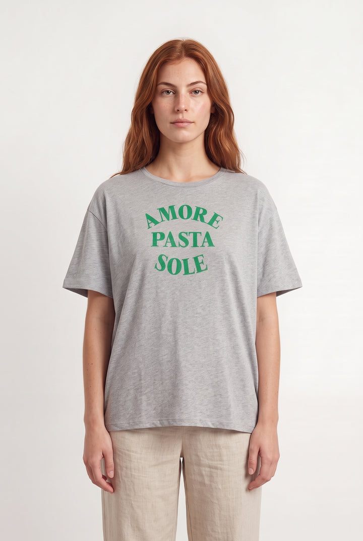Tee-shirt Gris - Taille S/36 de la marque Sézane | PARAD121165 - Vendu par Paradigme - Image 1