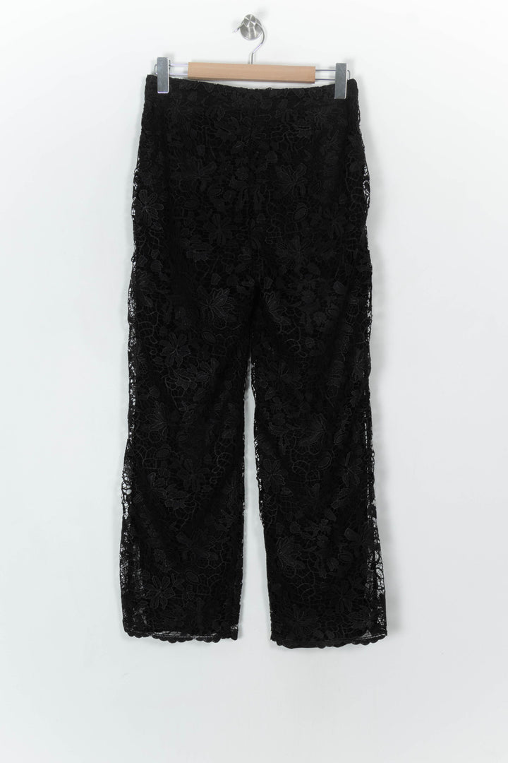 Pantalon En Dentelle Noir - Taille M/38 de la marque IKKS | PARAD121166 - Vendu par Paradigme - Image 5